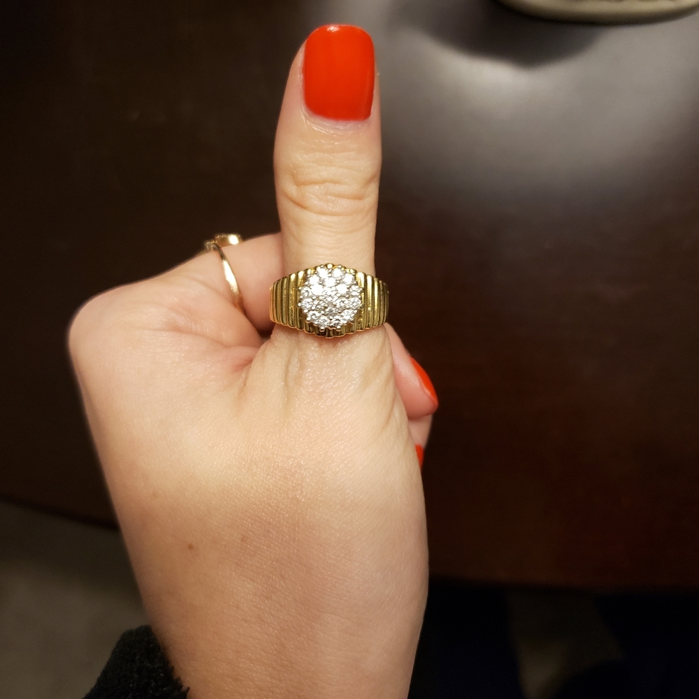 COPY - Half .5 Carat 14k Yellow Gold Diamond Ring